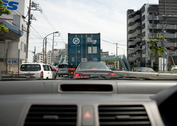 スイフト渋滞中