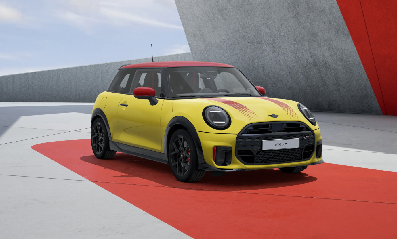 MINI F56 JCW 黄色＋チリレッド